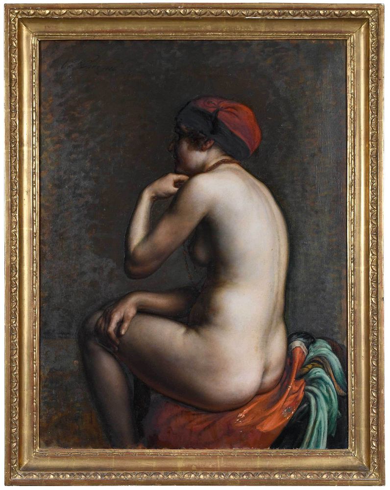 Appraisal: Rudolf Bem Vratislav Hlava Czech - Nude with a Necklace