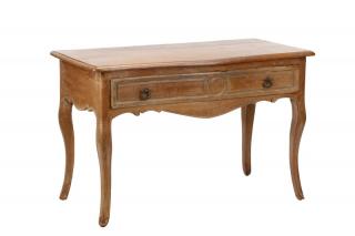 Appraisal: Provincial Style Walnut Writing Table th C Italian th century