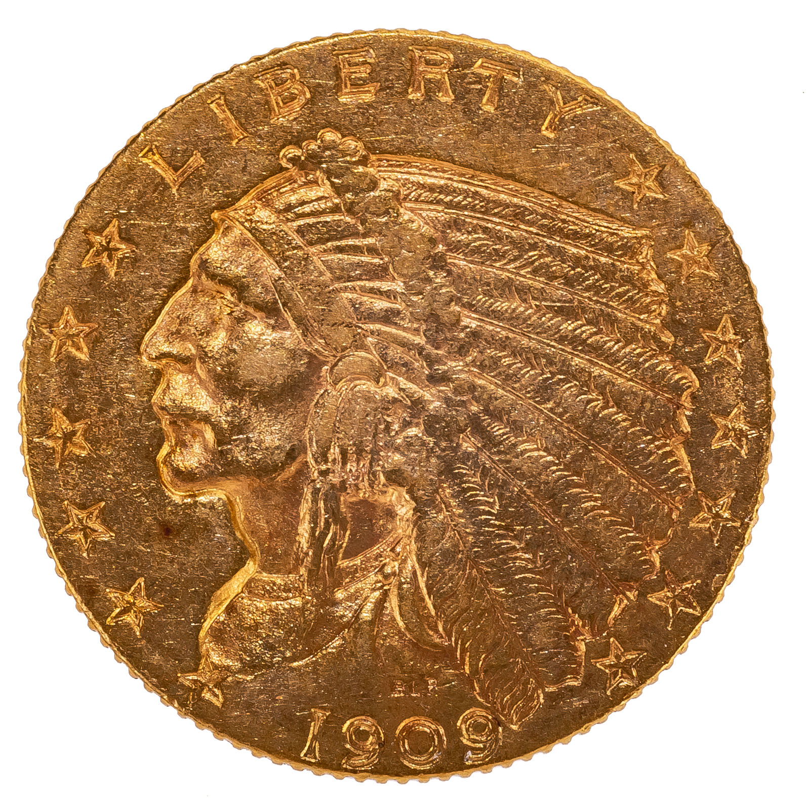 Appraisal: INDIAN QUARTER EAGLE XF