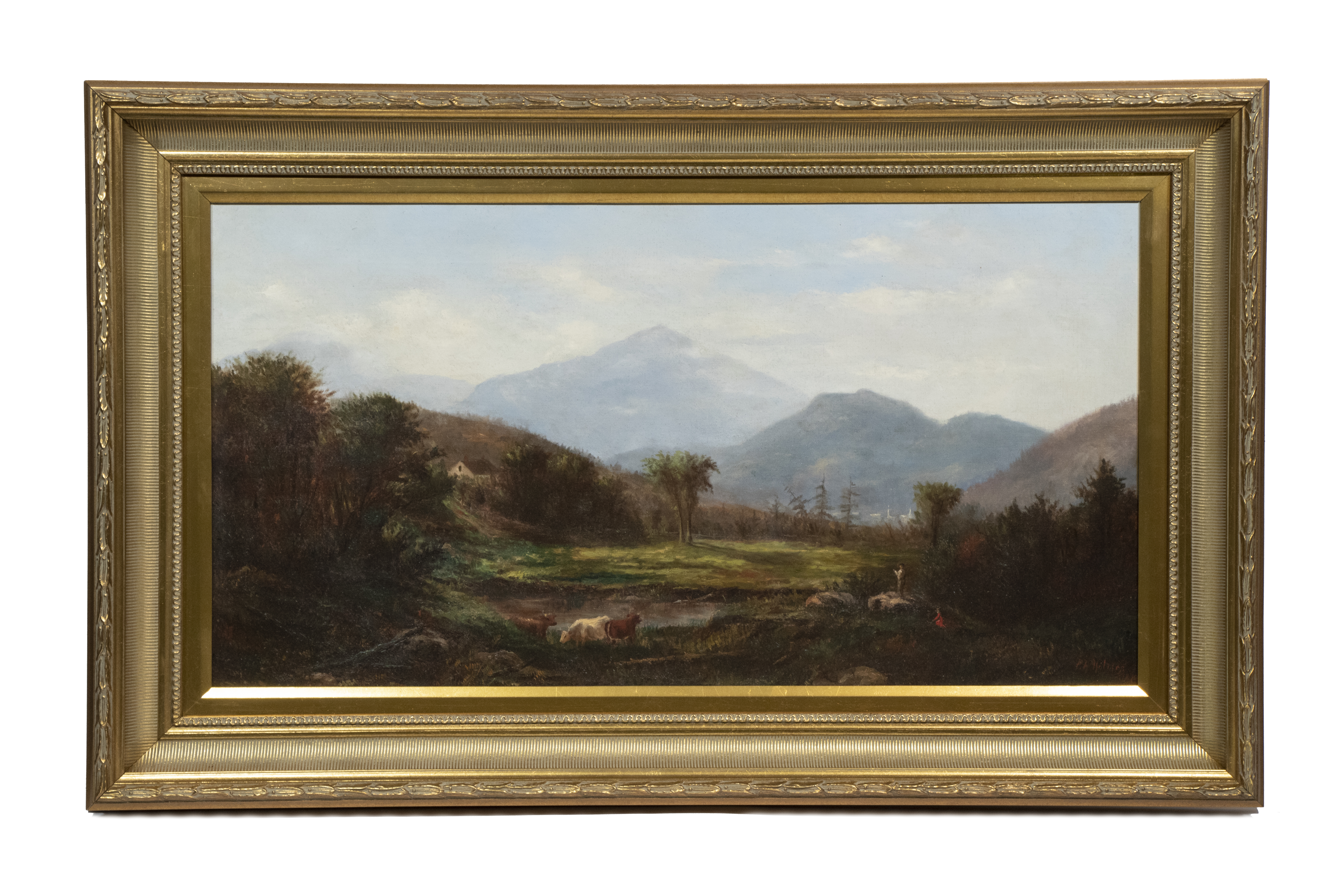 Appraisal: PHILIP HENRY HOLMES ME - Mounts Madison and Washington from