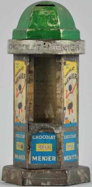 Appraisal: Chocolate Menier Candy Dispenser Working Condition Very Good Size -