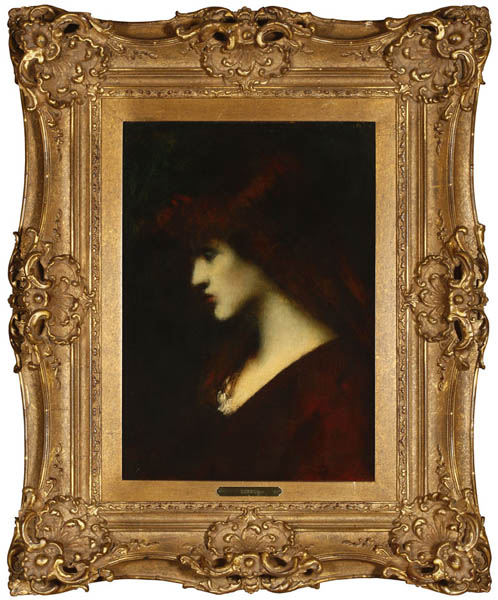 Appraisal: Jan Jacques Henner - Jan Jacques Henner - French Profile