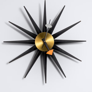 Appraisal: George Nelson Associates American - Spike Wall Clock model Howard