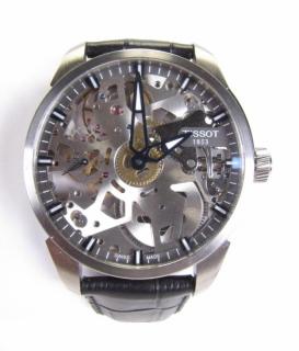 Appraisal: Description A Gentleman's Tissot T-Complication Squelette Watch Reference T A