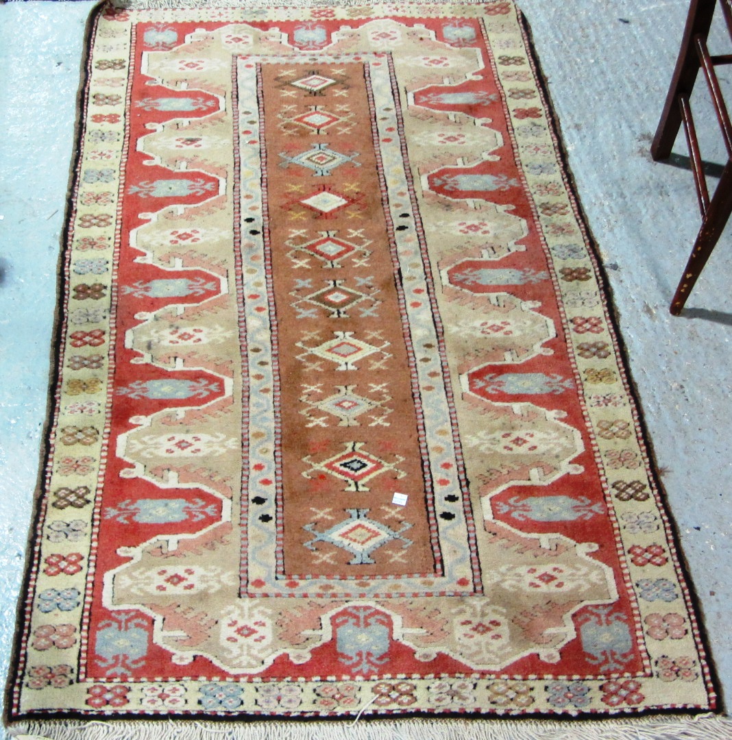 Appraisal: A modern Turkish rug