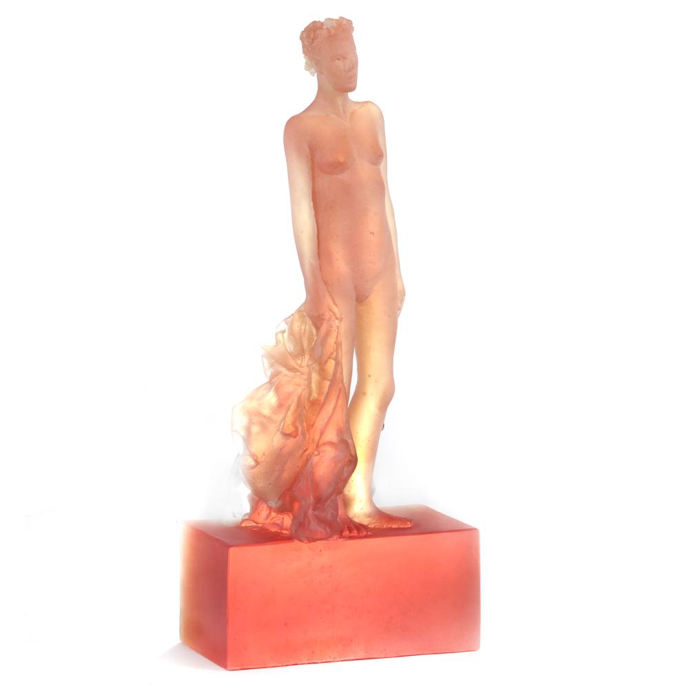 Appraisal: NICOLAS AFRICANO AMERICAN B UNTITLED STANDING FEMALE NUDE CAST ALEXANDRITE