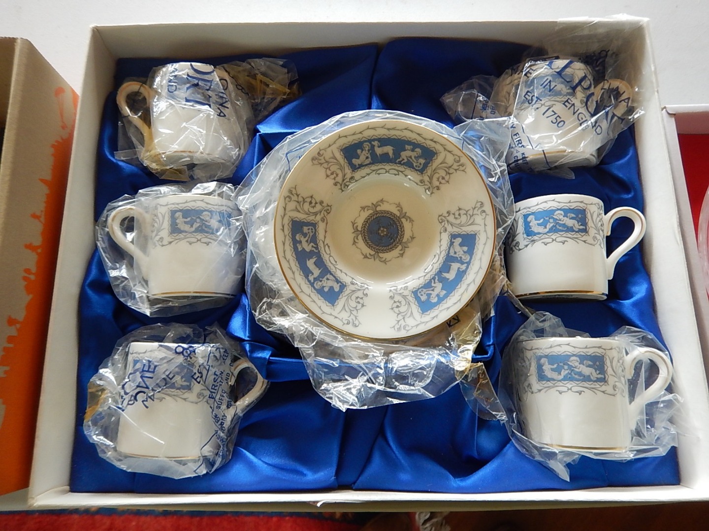 Appraisal: A Coalport Revelry coffee service in fitted case