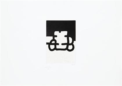 Appraisal: EDUARDO CHILLIDA spanish - ANTZO VIII pencil signed and numbered