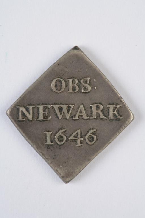 Appraisal: A CHARLES I NEWARK HALF CROWN SIEGE PIECE See illustration