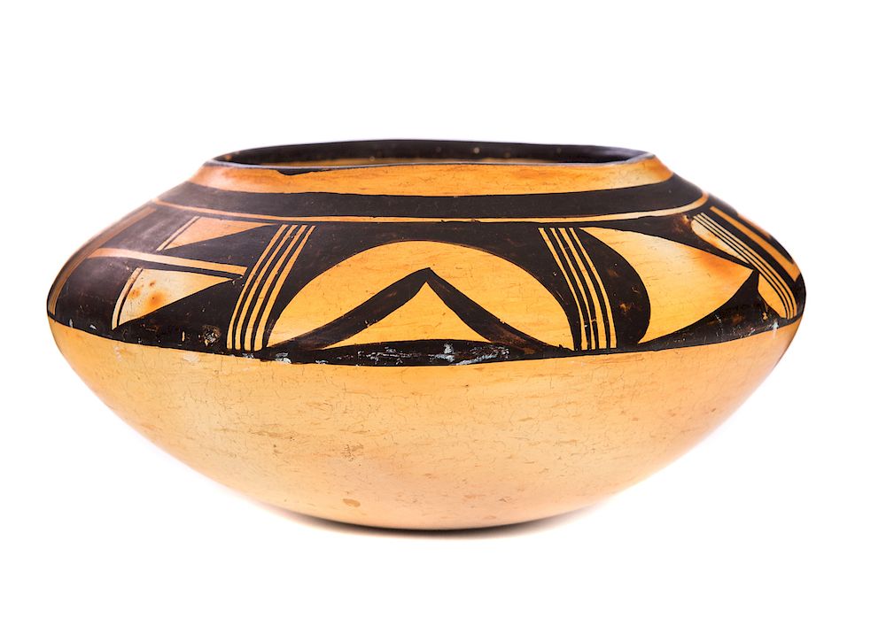 Appraisal: Early Nampeyo Bowl Measures tall Good original condition Please Email