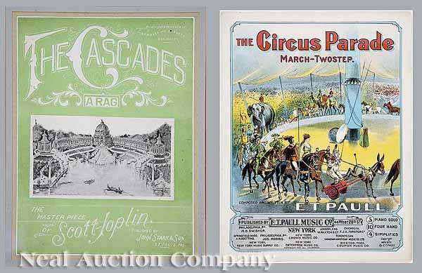 Appraisal: A Collection of Fifteen American Sheet Music Covers c early