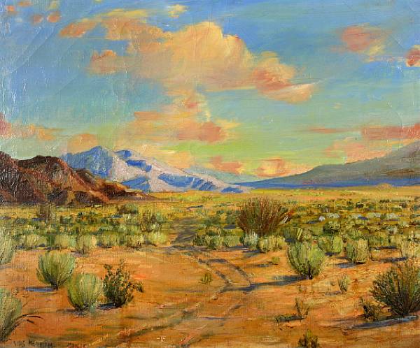 Appraisal: James Arthur Merriam American - Desert Scene signed 'James Merriam'