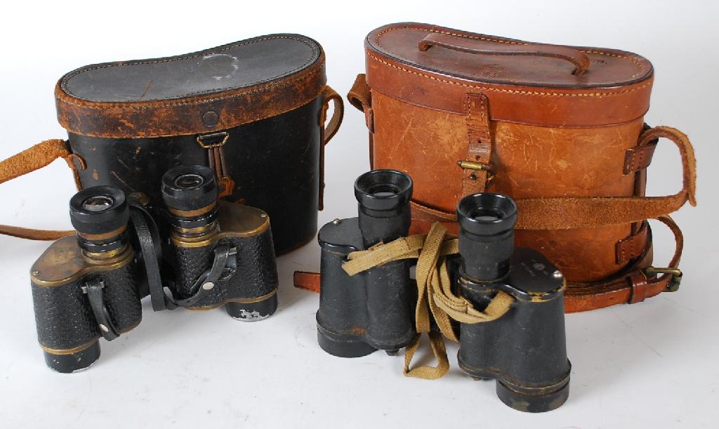 Appraisal: PAIR OF G FOURNIER PARIS 'METRO PAX x MAGNIFICATION BINOCULARS