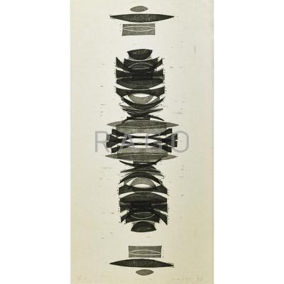 Appraisal: James Nares British b The Golden Ladder Twelve woodcuts on