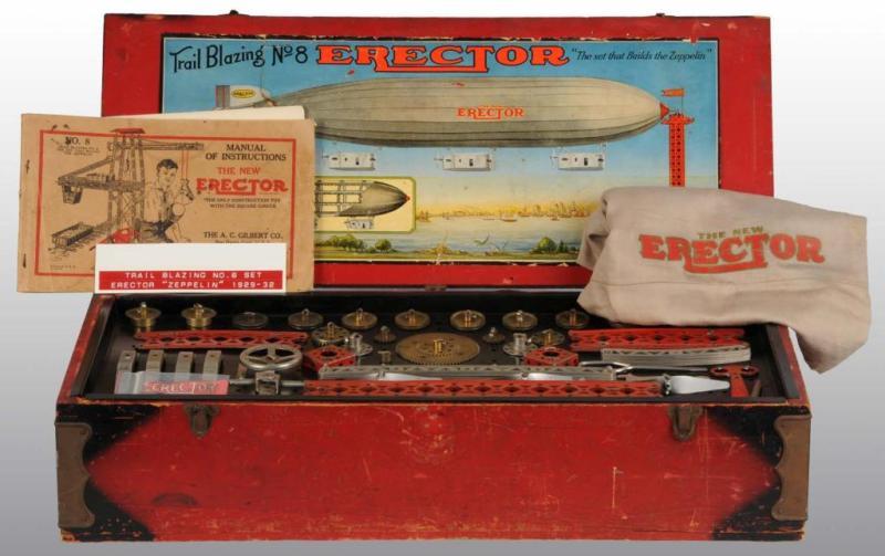 Appraisal: Erector No Zeppelin Toy Set Description Made by A C