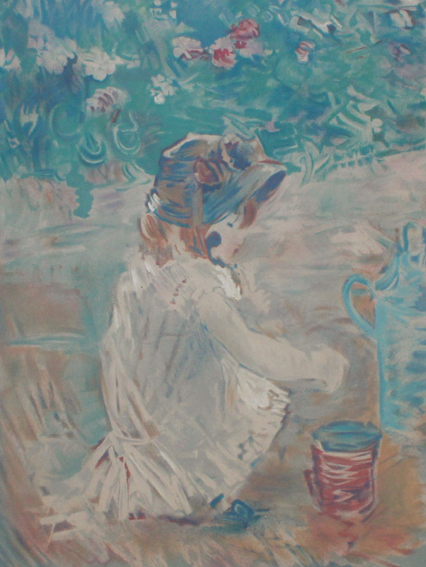 Appraisal: MORISOT Berthe French - Young Girl at Play Artist Proof