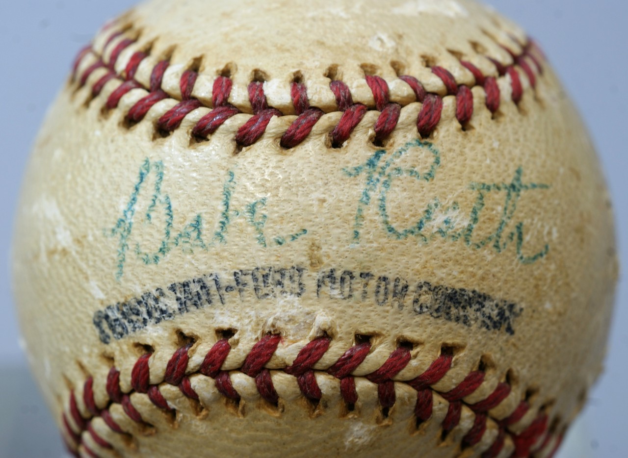 Appraisal: Babe Ruth single signed American Legion Junior Baseball State Champions