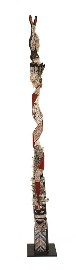 Appraisal: GURRAWIW DJAMINA GURRAWIWI Tiwi Island NT dates unknown Ceremonial Pole