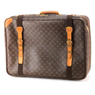 Appraisal: Louis Vuitton Monogram Soft Case Brown Travel Bag Louis Vuitton