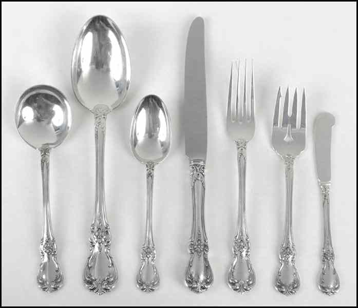 Appraisal: TOWLE STERLING SILVER FLATWARE SERICE IN THE OLD MASTER PATTERN