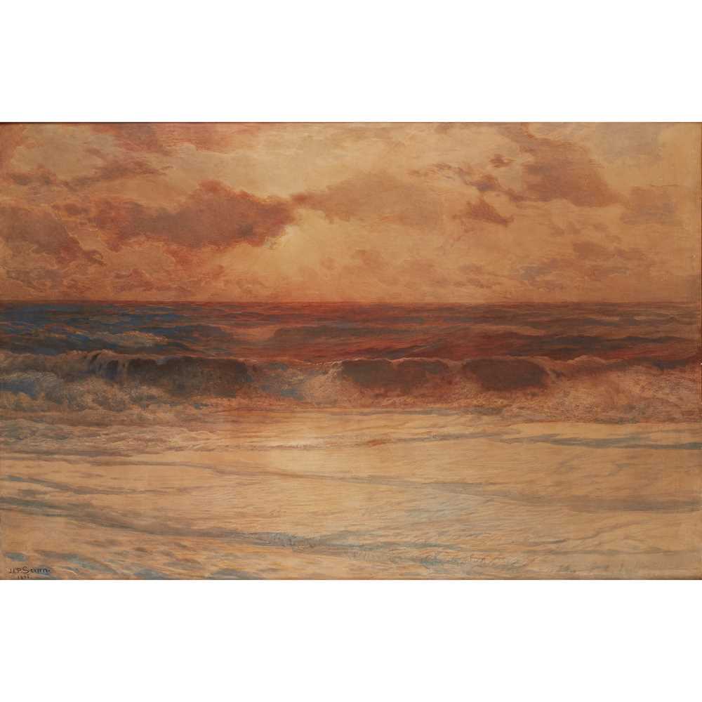 Appraisal: JOSEPH ARTHUR PALLISER SEVERN BRITISH - SEASCAPE Signed J A