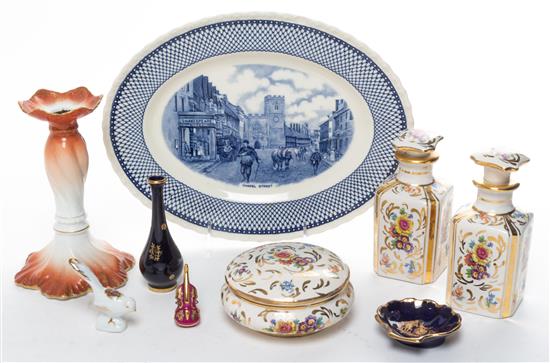 Appraisal: Sale Lot A Collection of Limoges Porcelain Articles comprising a