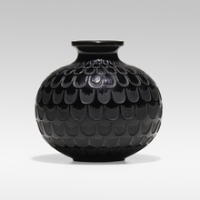 Appraisal: Ren Lalique GRENADE VASE France c frosted and polished black