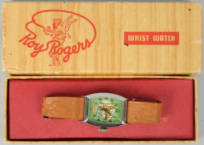 Appraisal: Roy Rogers Western Character Wrist Watch Circa Made by Ingraham