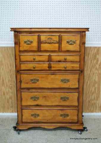 Appraisal: Solid Pine Chest of DrawersFrom an estate is a very