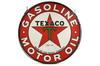 Appraisal: TEXACO SIGN - double sided four color enamel gas station