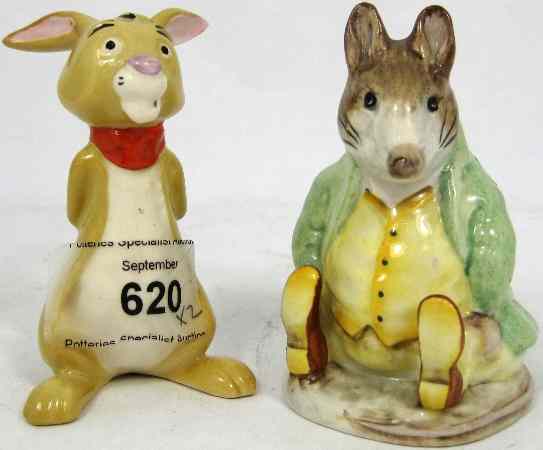 Appraisal: Beswick Figure rabbit from the Christopher Robin series and Beatrix