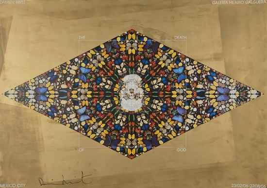 Appraisal: Damien Hirst b after La Muerte de Dios two lithographs