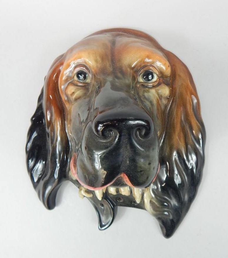 Appraisal: A Beswick Red Setter wall plaque number printed marks verso