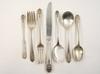 Appraisal: STERLING FLATWARE - Sixty-eight piece boxed flatware in 'Queen's Lace'