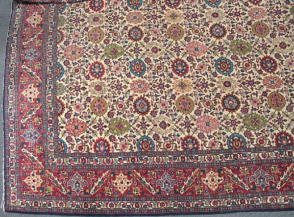 Appraisal: A Tabriz carpet Northwest Persia first quarter th century size