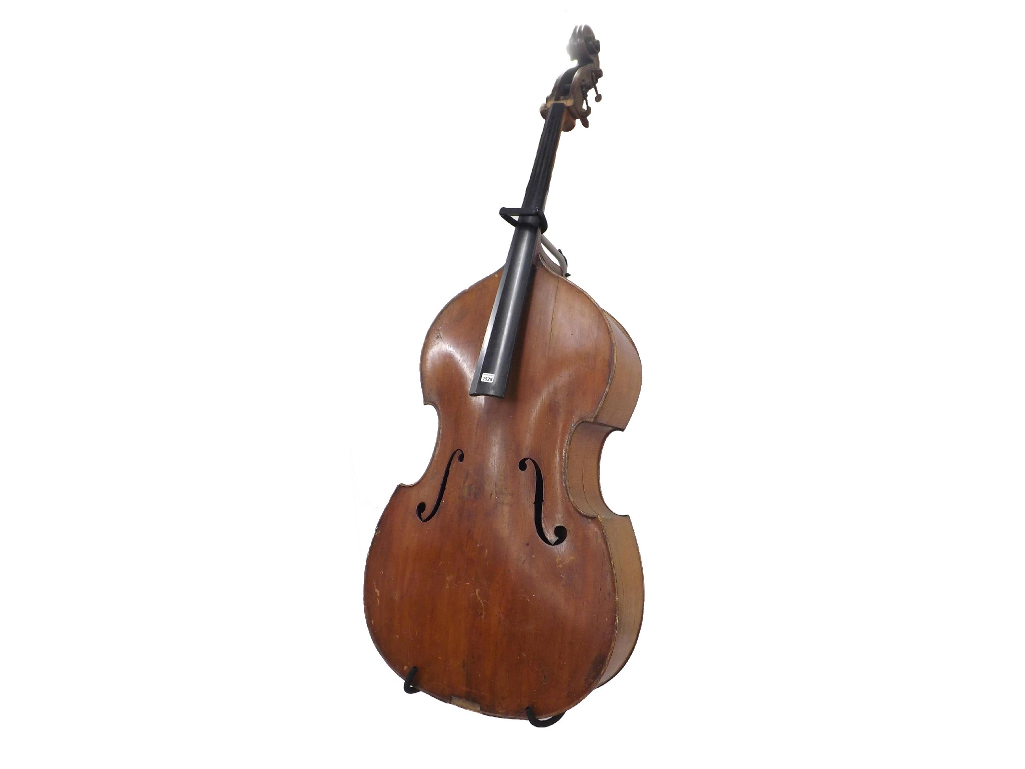 Appraisal: Late th century rare full size double bass of the