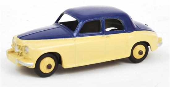 Appraisal: DINKY ROVER SALOON very scarce two-tone variation comprising violet blue