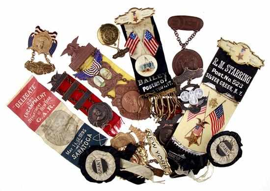 Appraisal: Collection of Grand Army of the Republic ephemera from LTC