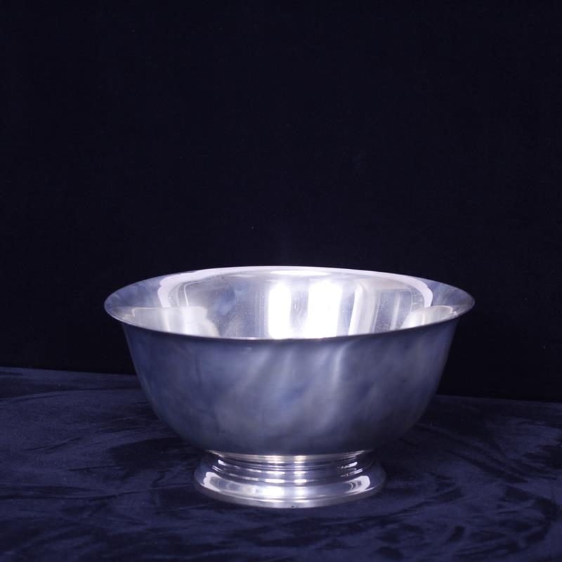 Appraisal: Gorham sterling silver P Revere Reproduction large serving bowl Troy