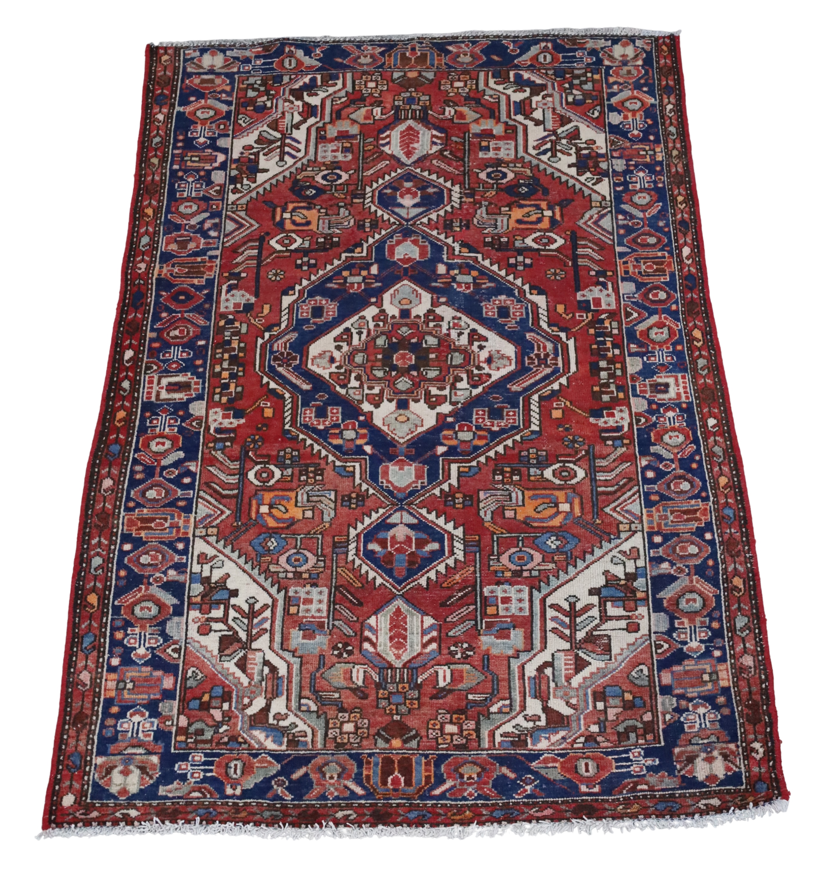 Appraisal: ORIENTAL RUG ' X ' HERIZ Oriental Rug ' x