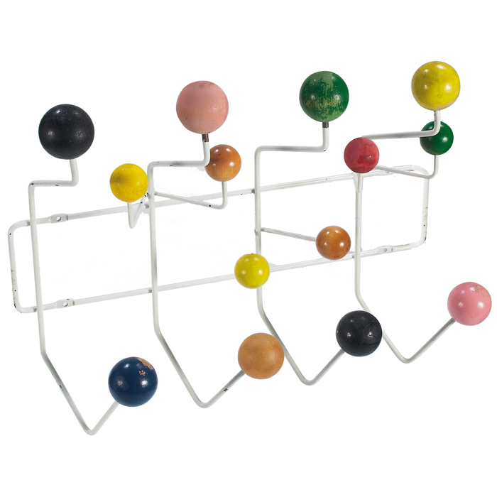 Appraisal: Charles Ray Eames Hang-It-All by Tigrett Enterprises USA s lacquered