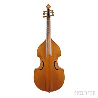 Appraisal: Bass Viola da Gamba Domingos F Capela Anta Espinho bearing