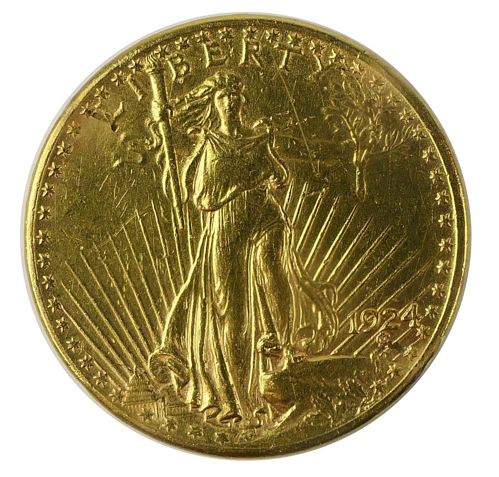 Appraisal: ST GAUDENS DOUBLE EAGLE GOLD COIN One St Gaudens Double