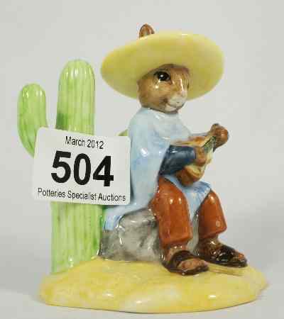 Appraisal: Royal Doulton Bunnykins Figures Mexican DB Limited Edition Boxed with