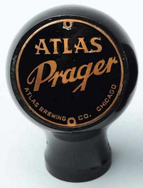 Appraisal: Atlas Prager Beer Tap Knob Tap knob with shiny face