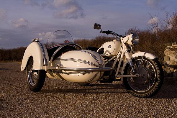 Appraisal: BMW cc R S and Stied SidecarFrame no In the