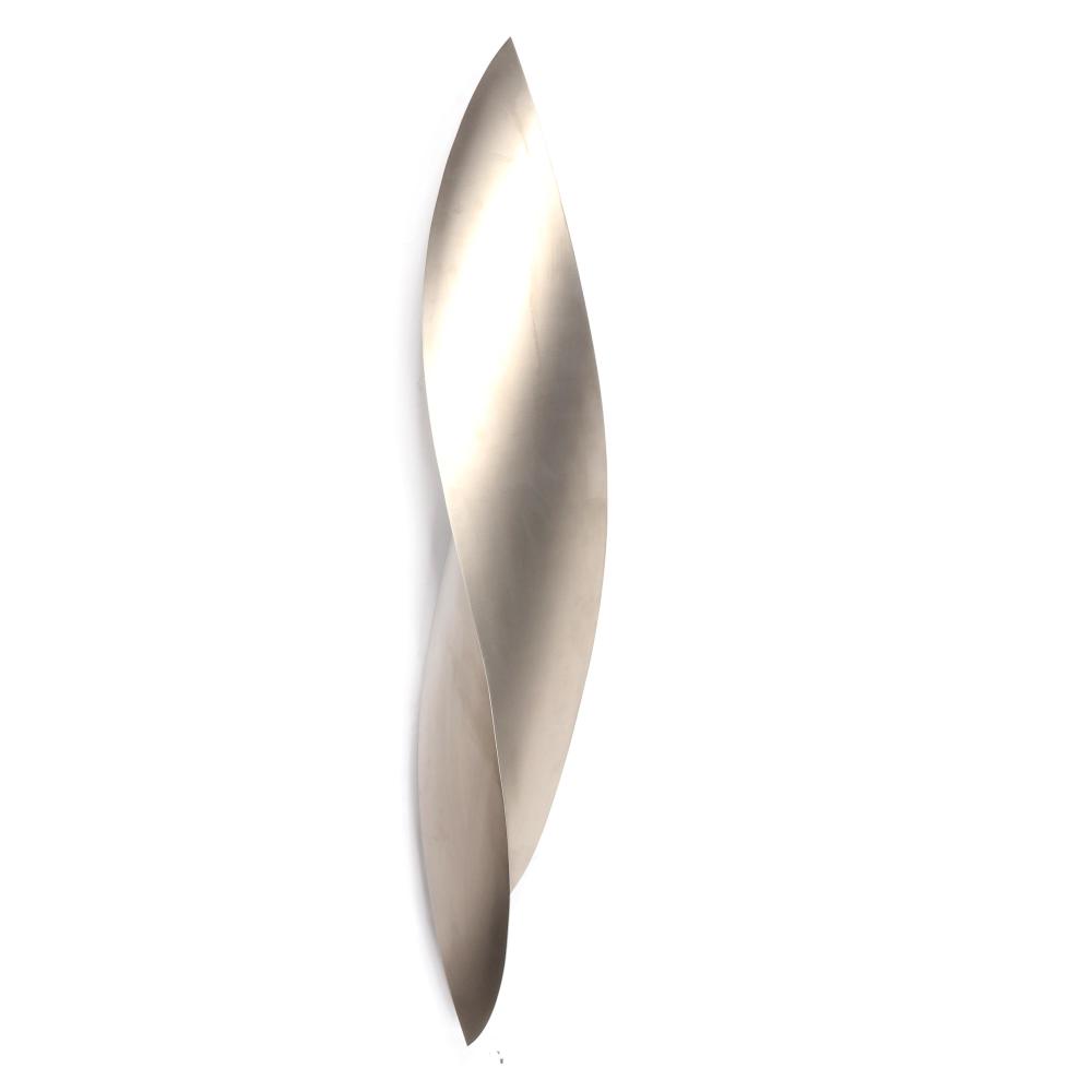 Appraisal: JUAN ASENSIO EQUADORIAN B UNTITLED STAINLESS STEEL SCULPTURE APPROXIMATELY H