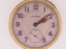 Appraisal: Hamilton S J SO K YG OF case- Dial spotted