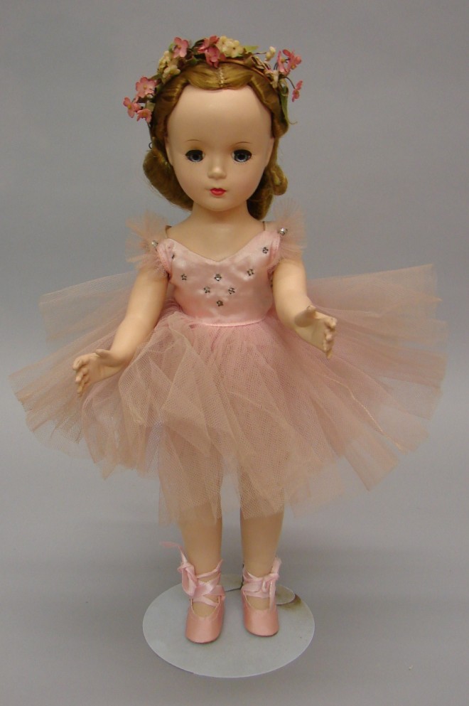 Appraisal: HP - Ballerina with Margaret O'Brien face Honey blonde wig