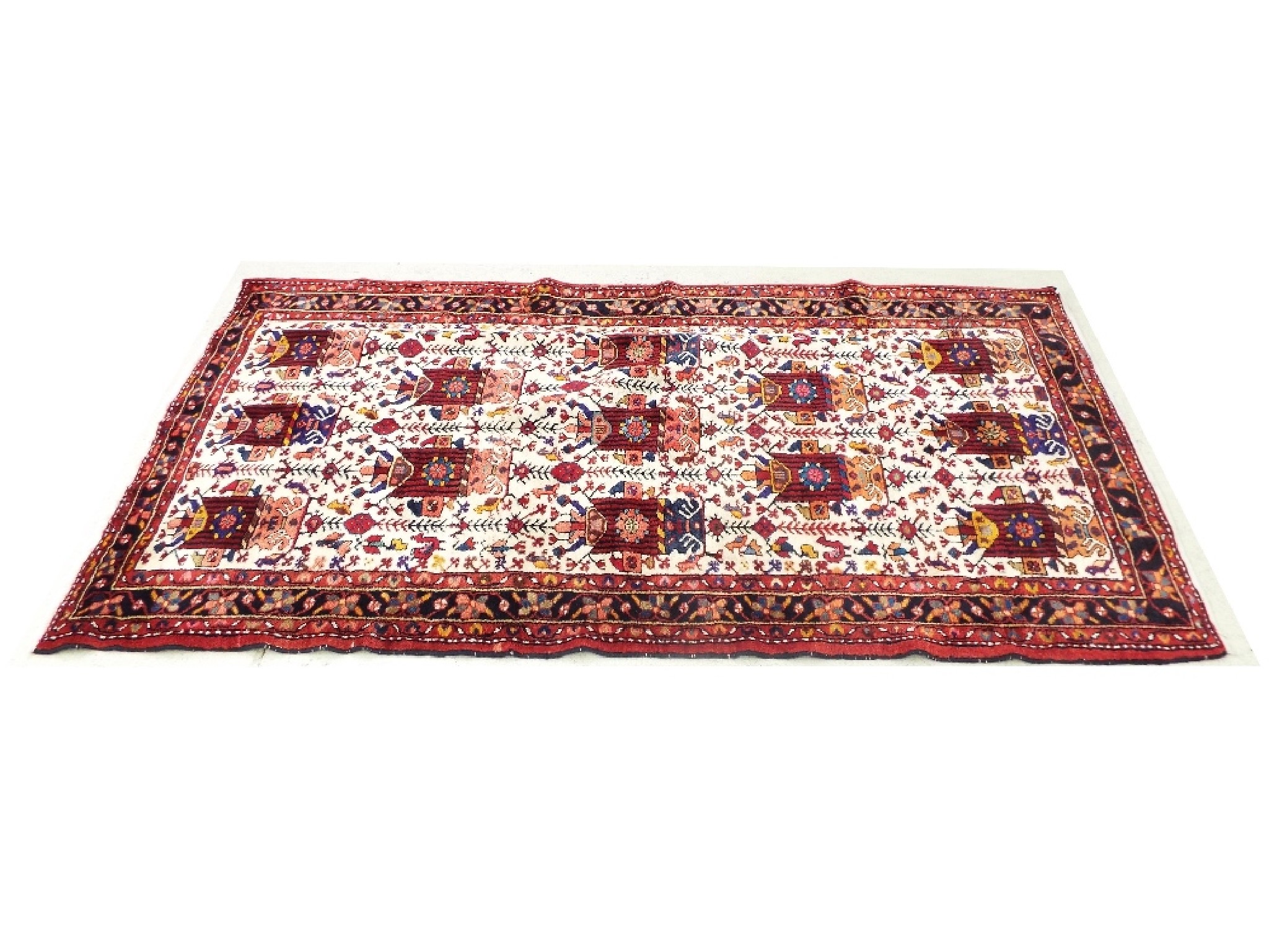 Appraisal: Persian Afshar rug x